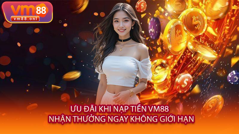 Ưu Đãi Khi Nạp Tiền VM88 - Nhận Thưởng Ngay Không Giới Hạn